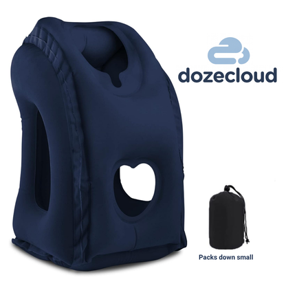 Almohada de viaje inflable para un descanso cómodo