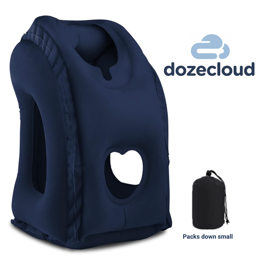 Almohada de viaje inflable para un descanso cómodo