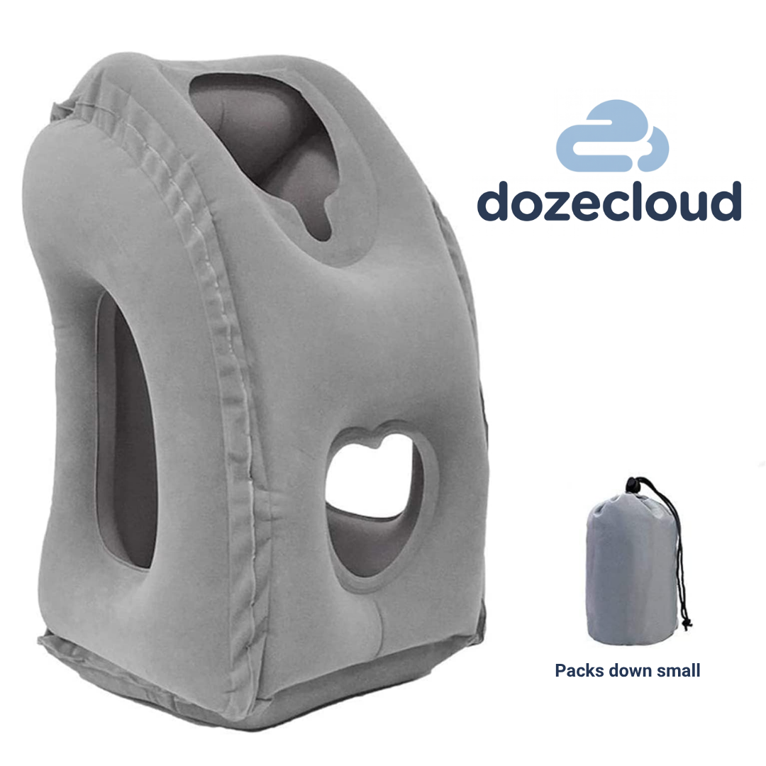 Almohada de viaje inflable para un descanso cómodo