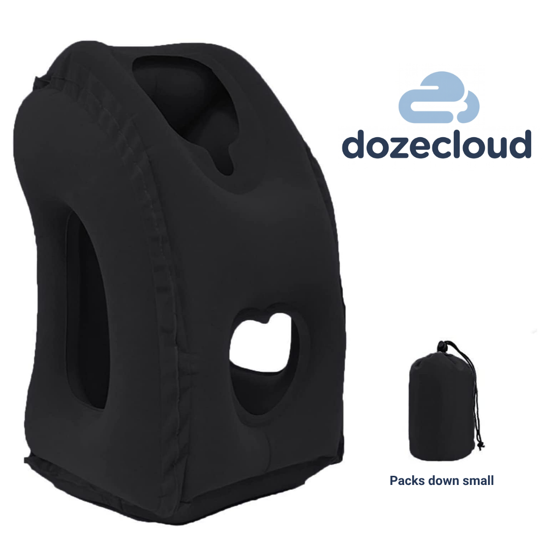 Almohada de viaje inflable para un descanso cómodo